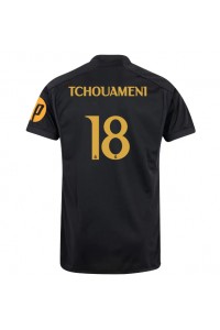 Fotbalové Dres Real Madrid Aurelien Tchouameni #18 Třetí Oblečení 2023-24 Krátký Rukáv